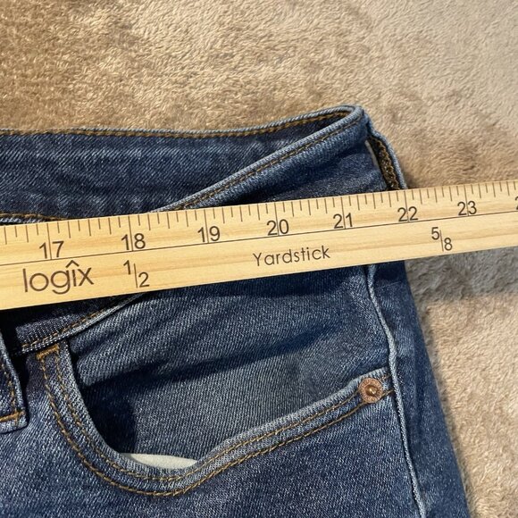 Old Navy Jeans Women 22 Plus High Rise Rockstar Super Skinny Medium Wash Pants - Picture 5 of 7